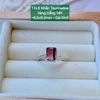Nhẫn Tourmaline Vàng Trắng 14k ~6.6x6.8mm TN6