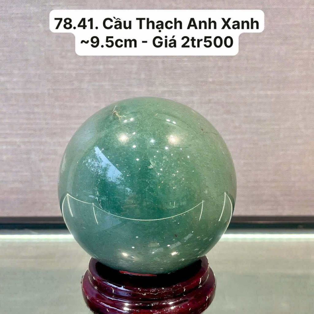Cầu Thạch Anh Xanh ~9.5cm 78.41