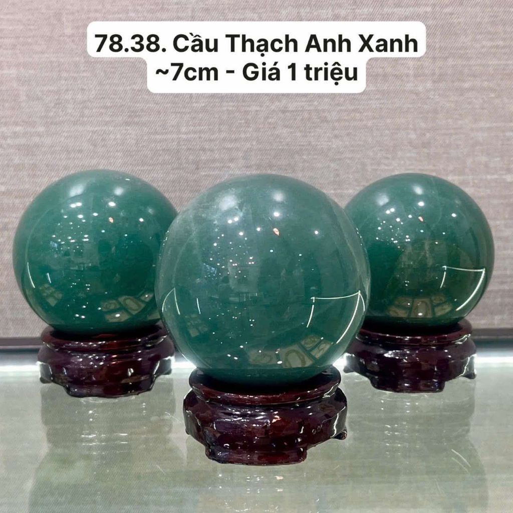 Cầu Thạch Anh Xanh ~7cm - 78.38