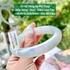 Vòng Hẹ Phỉ Thuý Nếp Băng - Keo - Đốm Lam Tím - 23.62