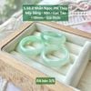 Nhẫn Ngọc Phỉ Thuý Nếp Băng - Mịn - Lục Táo ~16mm 5.55.2
