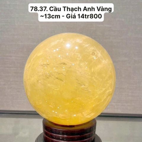 Cầu Thạch Anh Vàng ~13cm - 78.37