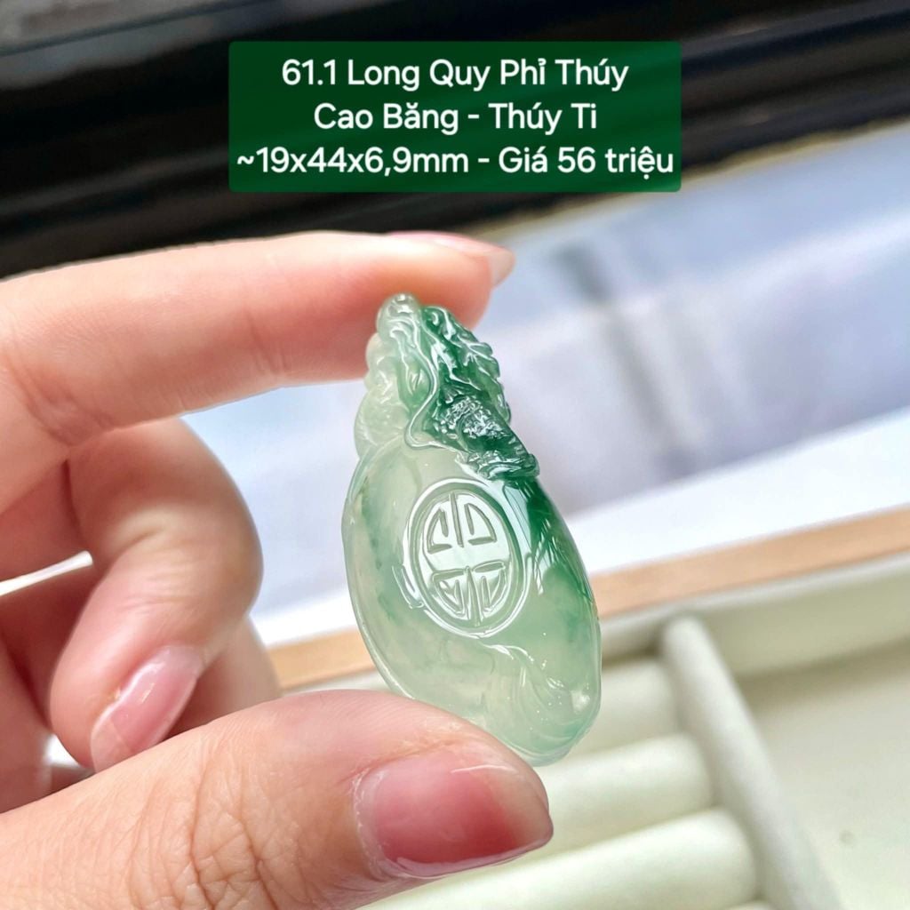 Long Quy Phỉ Thuý Cao Băng - Thuý Ti - 61.1