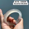 Vòng Hẹ Mã Não Chalcedony Bạch Nguyệt Quang 52.2mm 97.78