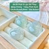 Phật Di Lặc Phỉ Thuý 29.39 ~24.6x29.4x5.8mm - Băng Chủng-Trắng Phớt Xanh