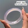 Vòng Hẹ Mã Não Chalcedony Tử La Lan ~ 52.7x11.6x7.7mm - 94.57