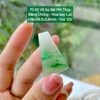Vô Sự Bài Phí Thuý Băng Chủng - Hoa Bay Lục ~18x28.5x3.9mm - 70.43