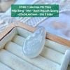 Liên Hoa Phỉ Thuý Nếp Băng Mịn Bạch Nguyệt Quang 20x34.4x7mm 37.68.1