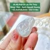 Phật Di Lặc Phỉ Thuý Băng Keo Bạch Nguyệt Quang 22.5x31x6.5mm 29.46
