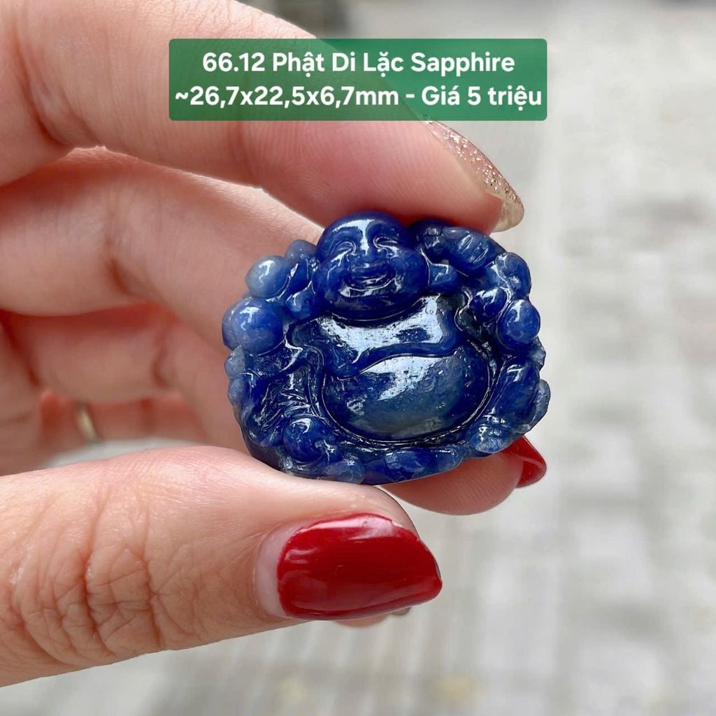 Di Lặc Sapphire 66.12 ~26.7x22.2x6.7mm