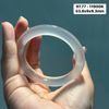 Vòng Hẹ Mã Não Chalcedony Bạch Nguyệt Quang 53.8mm 97.77