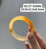 Vòng Hẹ Mã Não Chalcedony Đỏ Cam 52.6mm 92.27