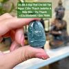 Phật Đại Thế Chí Bồ Tát Ngọc Cẩm Thạch Jadeite A Nếp Mịn Du Thanh ~23x35x5mm 30.86.5