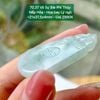 Vô Sự Bài Phỉ Thuý Nếp Hoá - Hoa Bay Lý Ngò ~21x37.5x4mm - 70.37