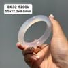 Vòng Hẹ Mã Não Chalcedony Tử La Lan 55mm 94.32