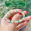 Vòng Tay Bánh Xe Phỉ Thúy Băng - Đa Bảo 4.5x2.5mm 14.43