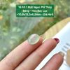 Mặt Ngọc Phỉ Thúy  Băng - Hoa Bay Lục  ~10,8x13,3x6,2mm 16.52.1
