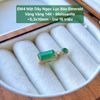 Mặt Dây Ngọc Lục Bảo Emerald Vàng Vàng 14K - Moissanite ~5.3x10mm - EM4