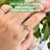 Nhẫn Aquamarine Vàng Trắng 14k ~6.6x6.7mm AN5
