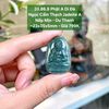 Phật A Di Đà Ngọc Cẩm Thạch Jadeite A Nếp Mịn- Du Thanh ~23x35x5mm 30.86.8