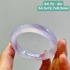Vòng Hẹ Mã Não Chalcedony Tử La Lan ~ 54.5x12.7x8.5mm - 94.70