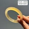 Vòng Hẹ Mã Não Chalcedony Vàng Hoàng Kim 54.8mm 90.20