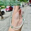 Chuỗi Quấn Ba Ngọc Phỉ Thúy Jadeite A Thủy Tinh Chủng Bạch Nguyệt Quang 12.66