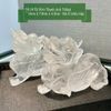 Nhân bản từ Tỳ hưu thạch anh trắng ~10x7.6x4.5cm 78.19