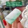 Vô Sự Bài Phỉ Thúy Jadeite A Băng Chủng - Thúy Ti ~25x40,8x3,8mm 69.1.3