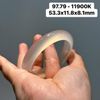 Vòng Hẹ Mã Não Chalcedony Bạch Nguyệt Quang 53.3mm 97.79