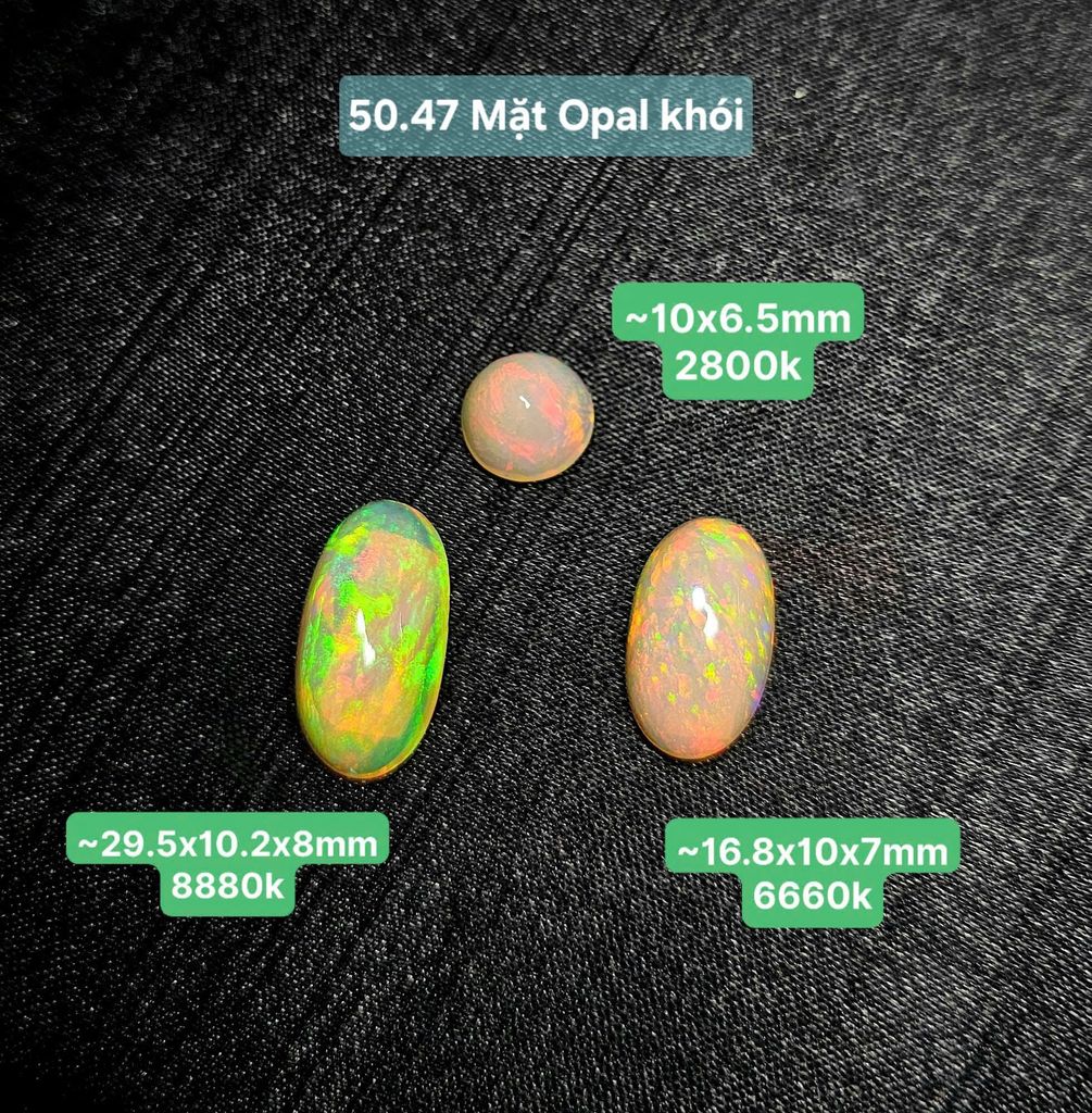 Mặt Opal Khói 50.47