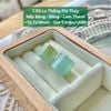 Lu Thống Phỉ Thuý Jadeite A Nếp Băng - Băng - Lam Thanh ~12,7x14mm 7.55