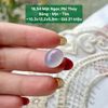Mặt Ngọc Phỉ Thúy Jadeite A Băng Mịn Tím ~10.3x12.2x5.8mm 16.54
