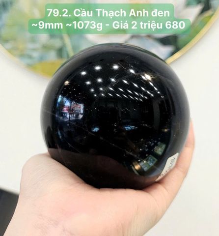 Cầu Thạch Anh Đen ~9mm 79.2