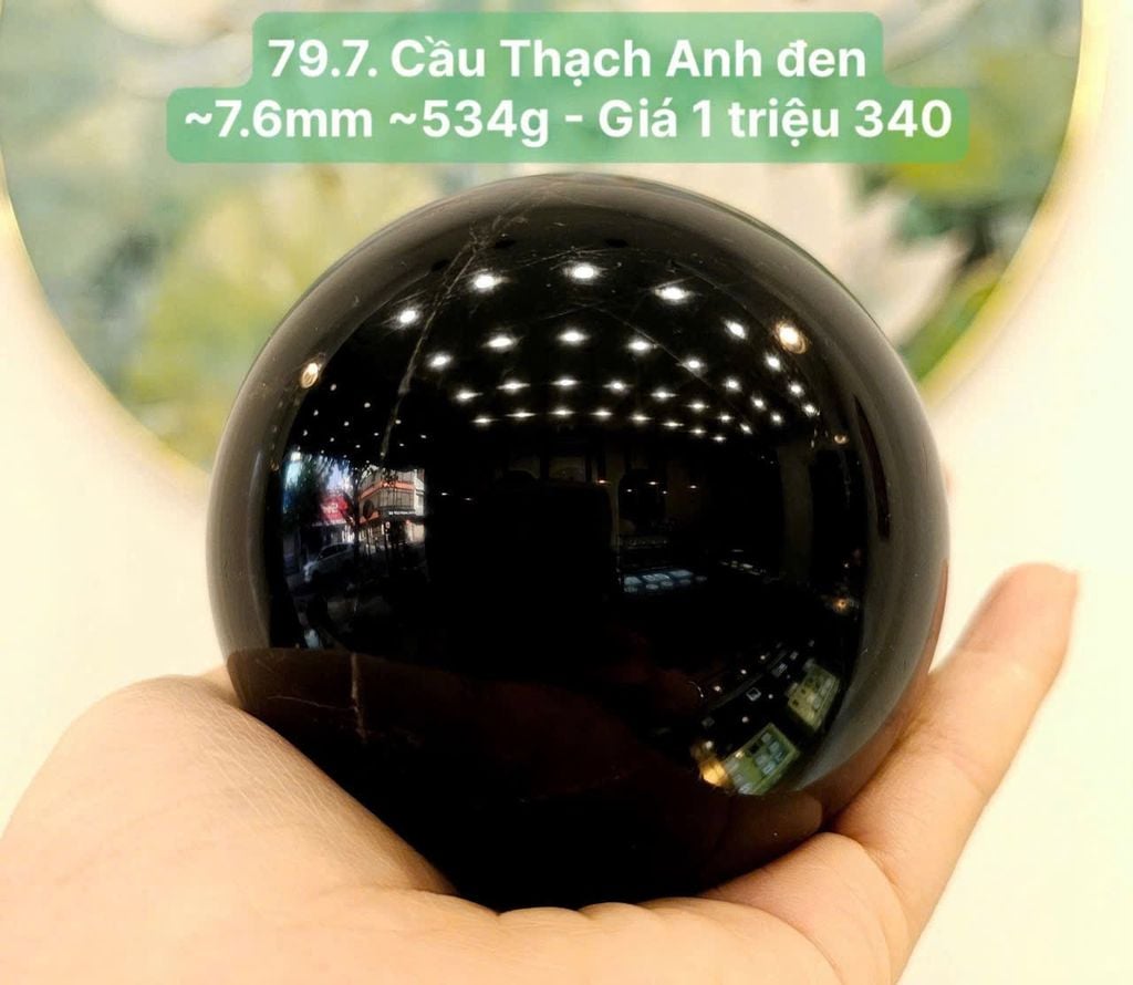 Cầu Thạch Anh Đen ~8mm 79.7