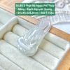 Phật Bà Ngọc Phỉ Thuý Jadeite A Băng Bạch Nguyệt Quang ~21x40,5x5,3mm 30.85.2