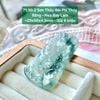 Sơn Thuỷ Bài Phỉ Thuý Jadeite A Băng Hoa Bay Lam ~29x50x4,5mm 71.50.2