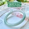 Vòng Đũa Phỉ Thuý Jadeite A Nếp Hoá Du Thanh ~53x7,1x7mm 22.84