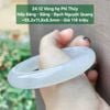 Vòng Hẹ Phỉ Thúy Nếp Băng - Băng - Bạch Nguyệt Quang 55.2mm 24.12