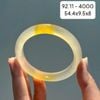 Vòng Hẹ Mã Não Chalcedony Vàng Hoàng Kim 54.4mm 92.11