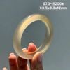 Vòng Hẹ Mã Não Chalcedony Vàng Hoàng Kim 50.5mm 97.3
