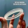 Vòng Hẹ Mã Não Chalcedony Bạch Nguyệt Quang 52.6mm 97.54