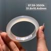 Vòng Hẹ Mã Não Chalcedony Bạch Nguyệt Quang 51.8mm 97.59