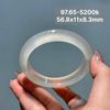 Vòng Hẹ Mã Não Chalcedony Bạch Nguyệt Quang 56.8mm 97.65