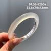 Vòng Hẹ Mã Não Chalcedony Bạch Nguyệt Quang 53.6mm 97.66