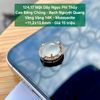 Mặt Dây Ngọc Phỉ Thúy Cao Băng Chủng - Bạch Nguyệt Quang Vàng Vàng 14K - Moissanite 11.2x13.6mm 124.17