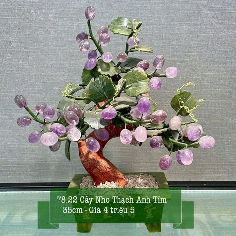Cây Nho Thạch Anh Tím ~35cm 78.22