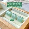 Lu Thống Phỉ Thúy Nếp Băng - Băng - Lam Thanh `12,3x12mm 7.8