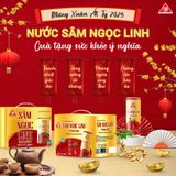  Sâm Ngọc Linh Trường Sinh - đỏ (hộp 06 lon) 