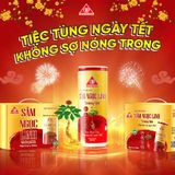 Sâm Ngọc Linh Trường Sinh - đỏ (hộp 06 lon) 